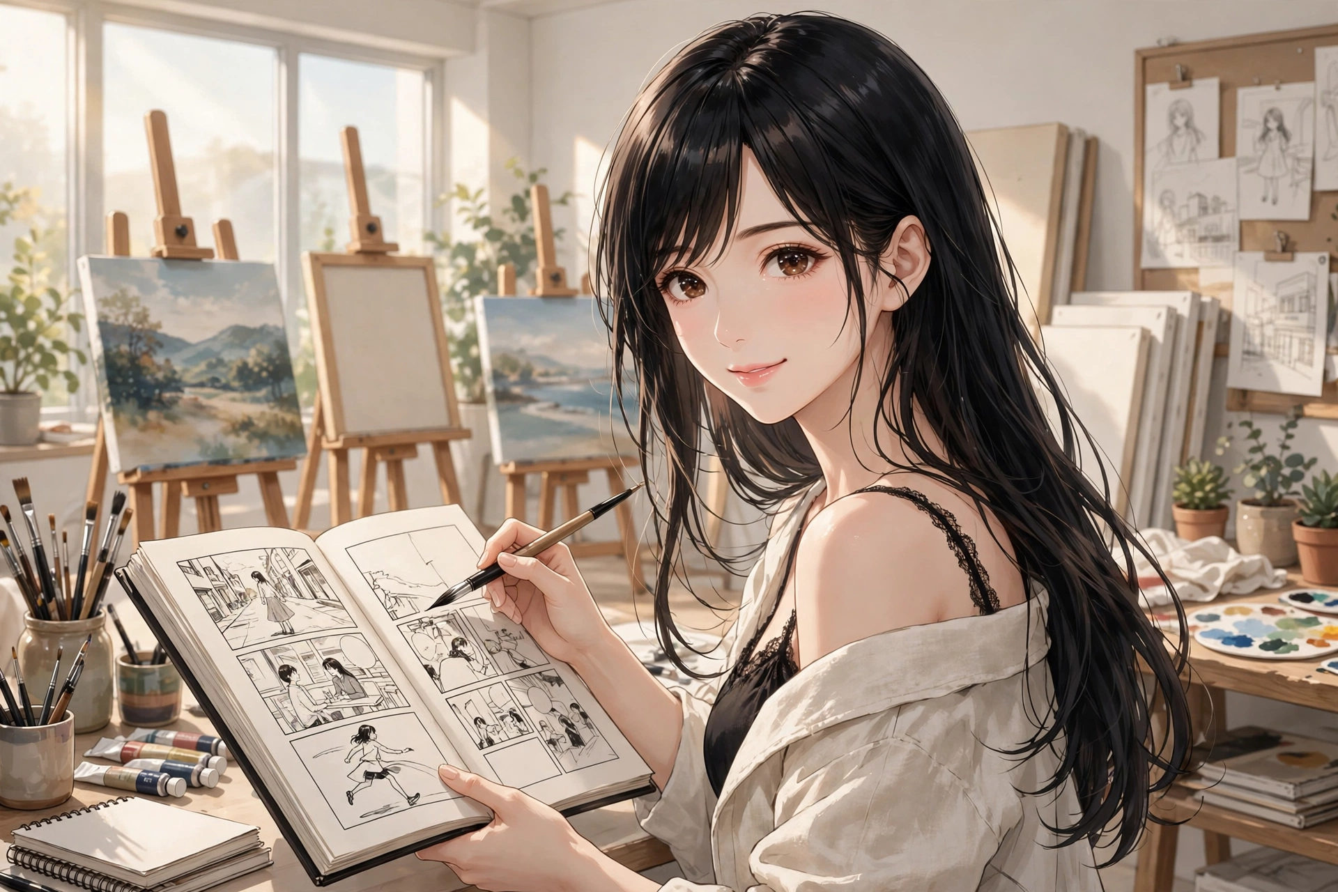 Best Manga Art Style editorial artwork