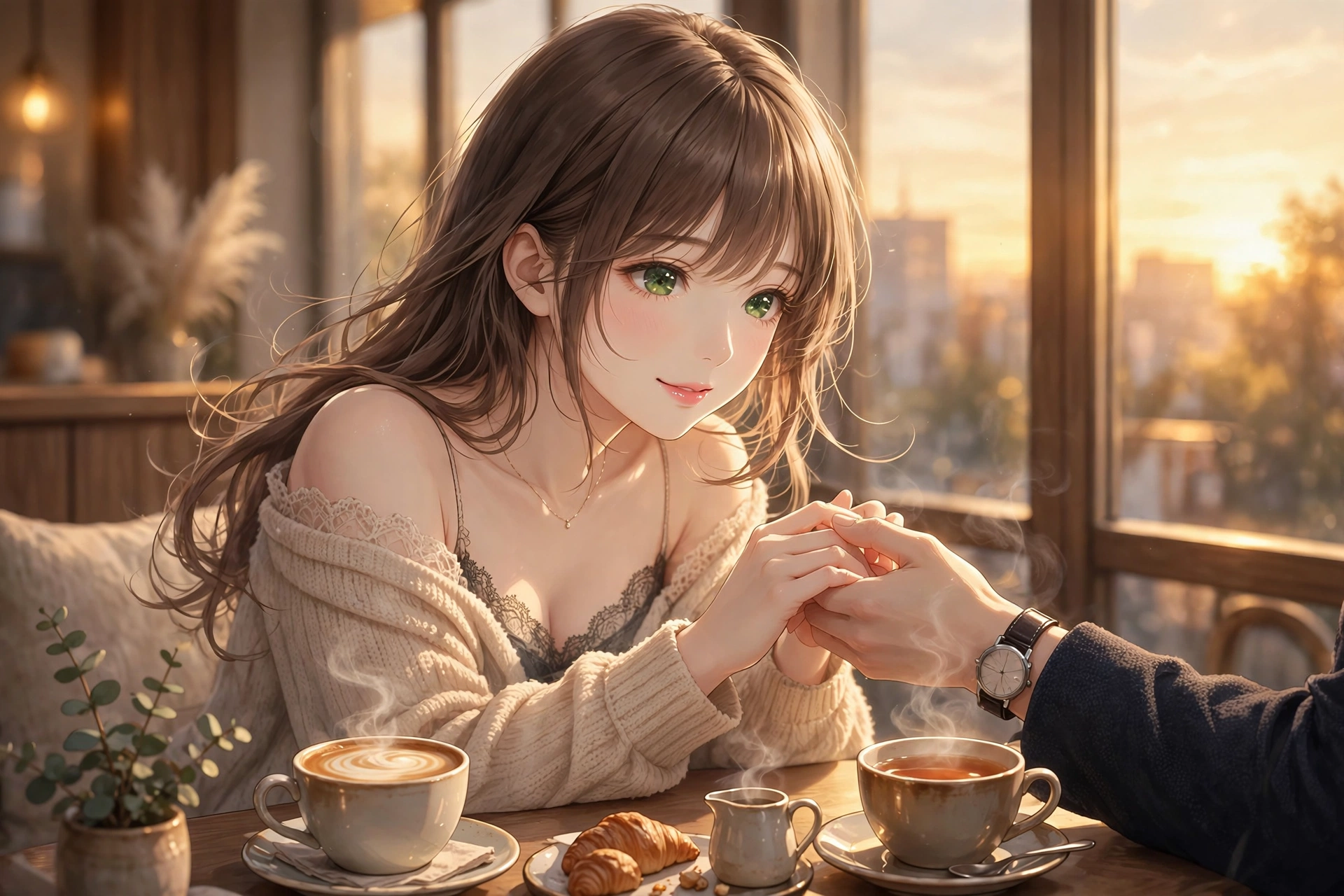 Best Manga Couple editorial artwork