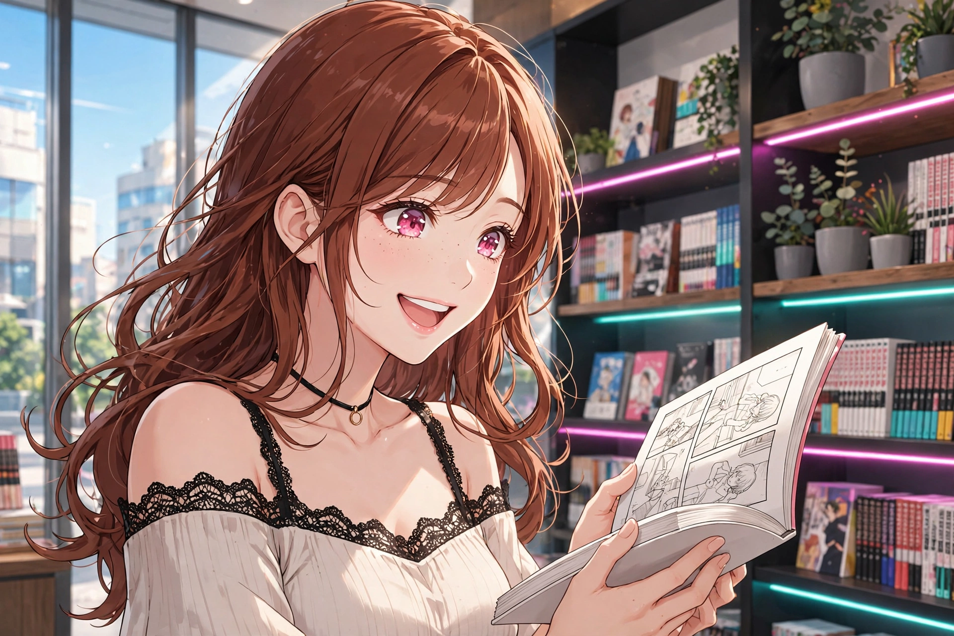 Best New-Gen Manga editorial artwork