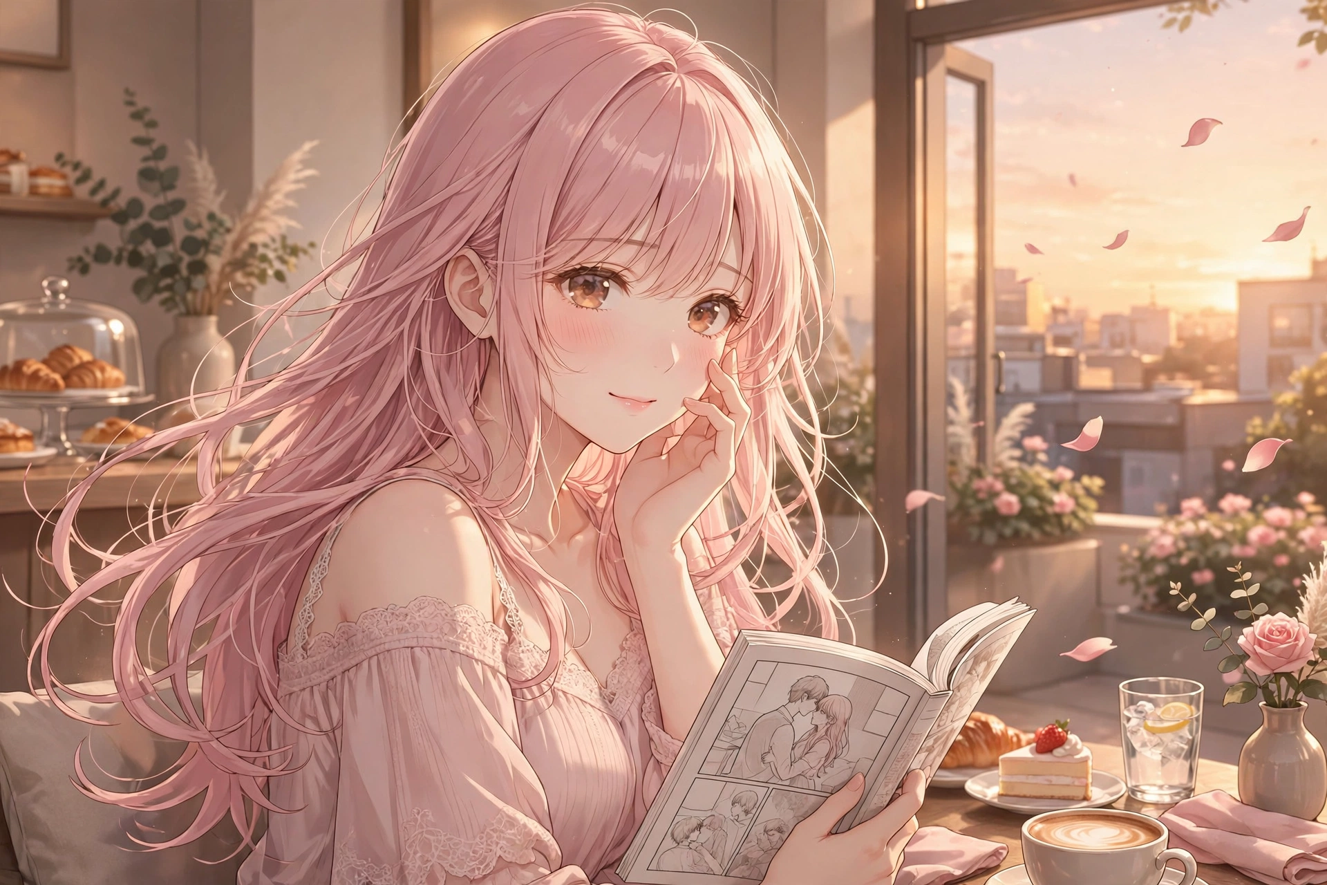 Best Romance Manga editorial artwork