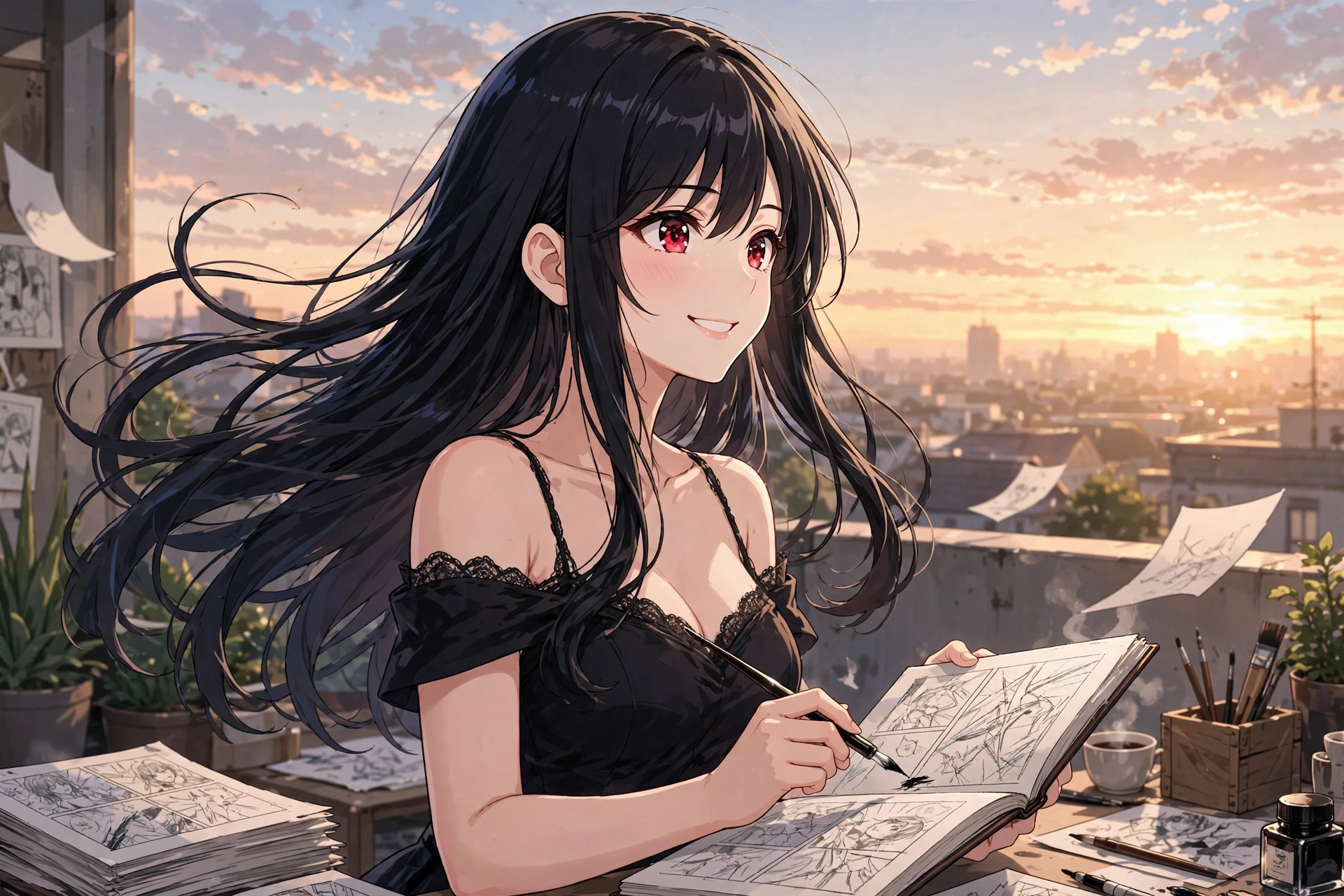 Manga Creator to Watch editorial artwork