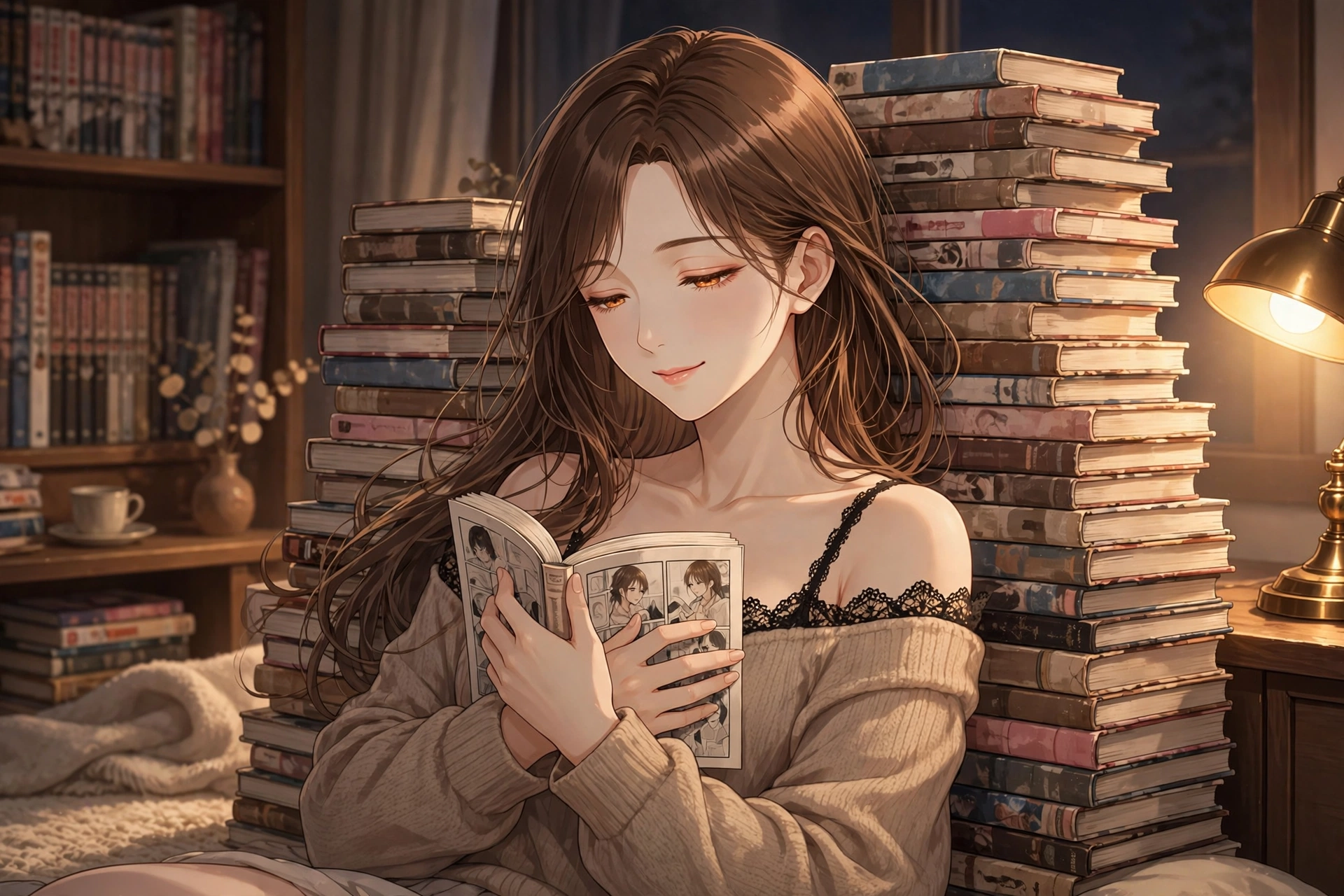Manga You Wish You Could Read Again for the First Time editorial artwork