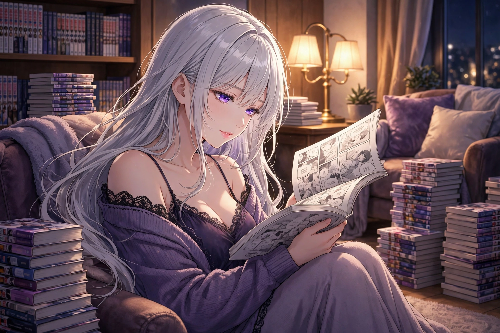 Most Addictive Manga editorial artwork